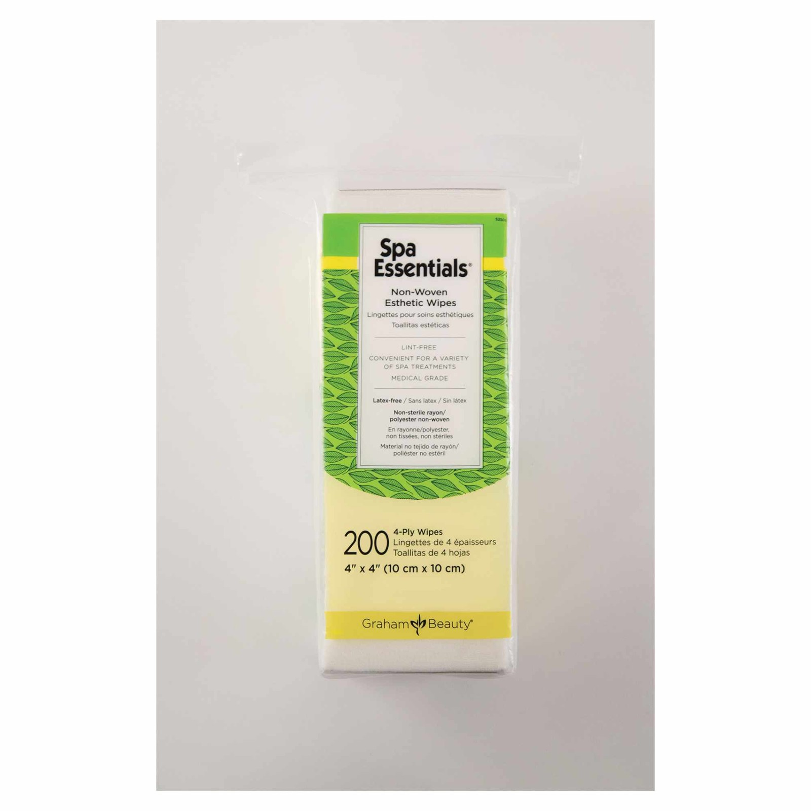 Graham Beauty Spa Essentials 4"x4" Esthetic Wipes