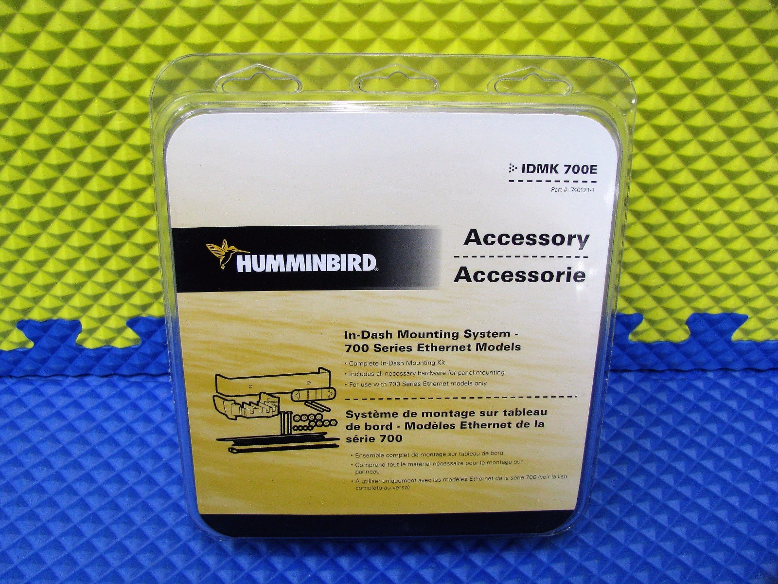 Humminbird In-Dash Mounting System 700 Series Ethernet Models IDMK 700E 740121-1