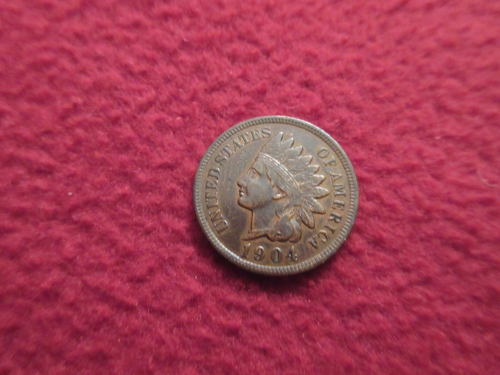 1904  DATED  INDIAN CENT  ORIGINAL