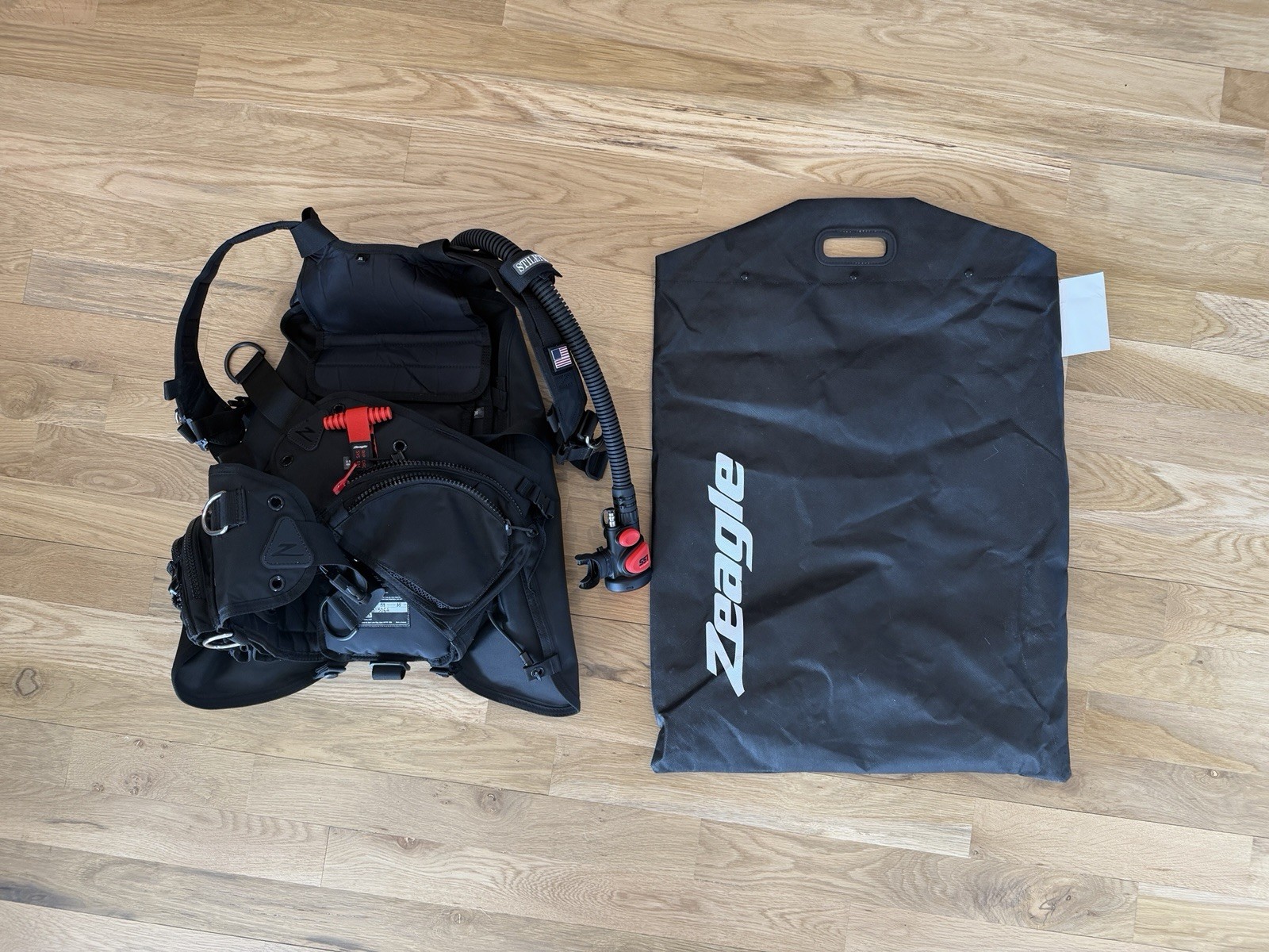 NEW Zeagle Stiletto Scuba Diving BCD (size XL) + Atomic Aquatics (SS1)