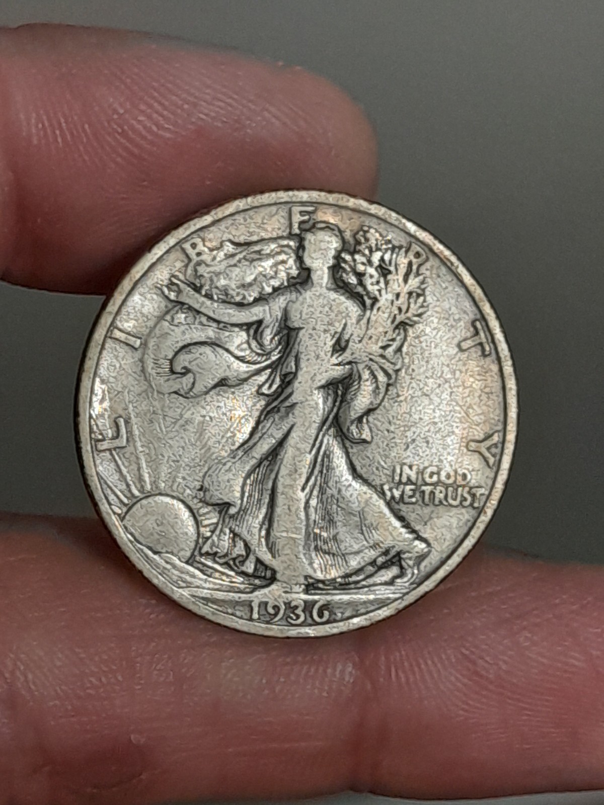 1936- P Walking Liberty Half Dollar #1