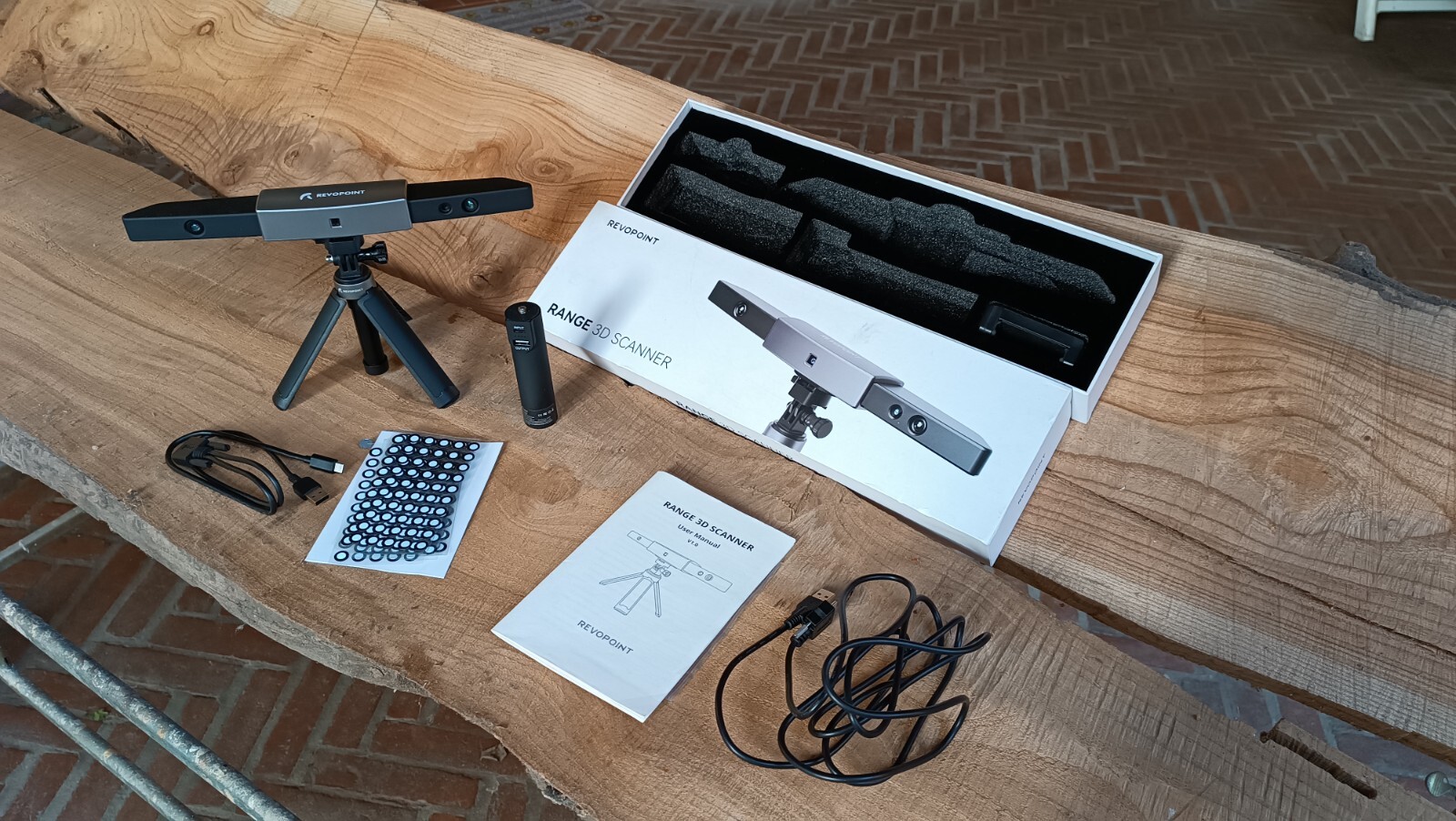 3D Scanner - Revopoint RANGE 3D Scanner