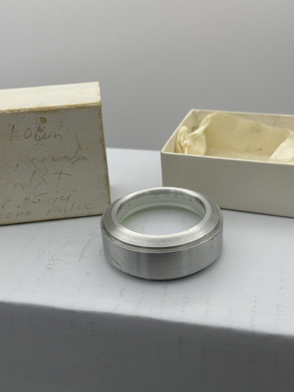 Heavy  laser lens holder  from closed college lab