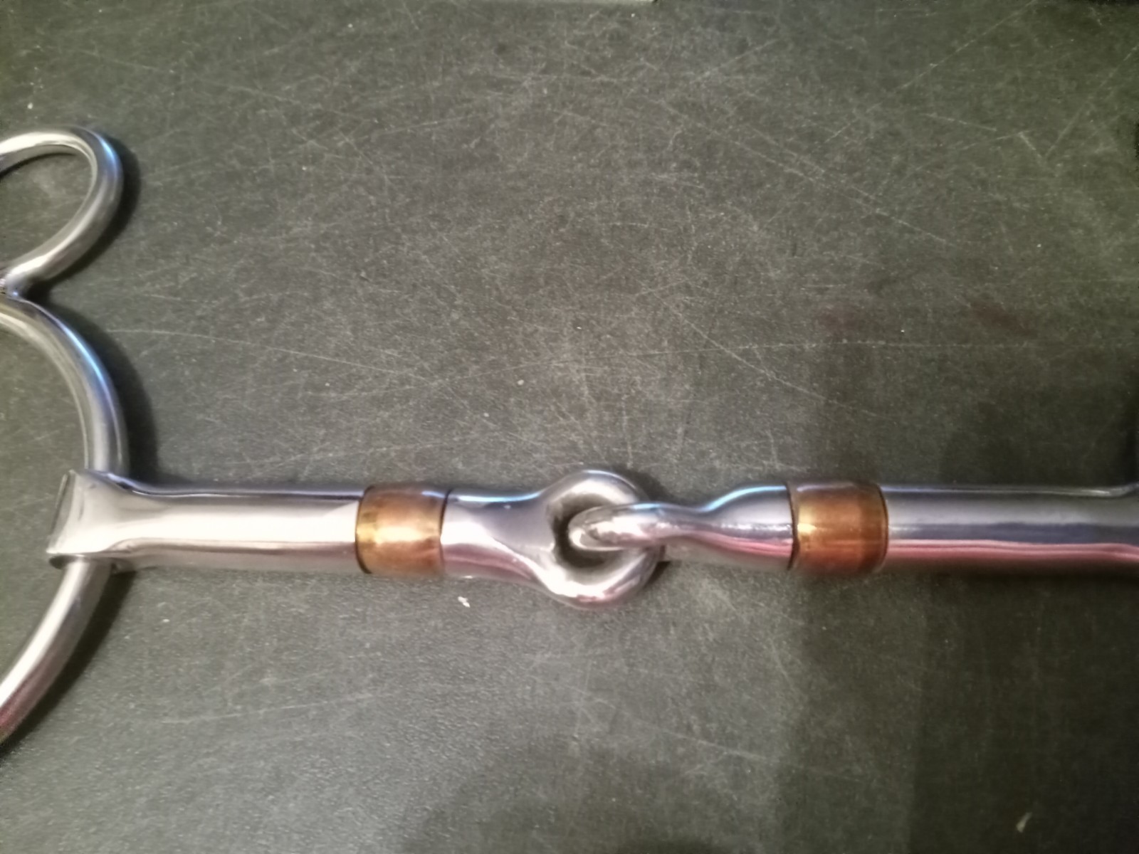 New Wonder Bit snaffle copper rollers 5 in mouth