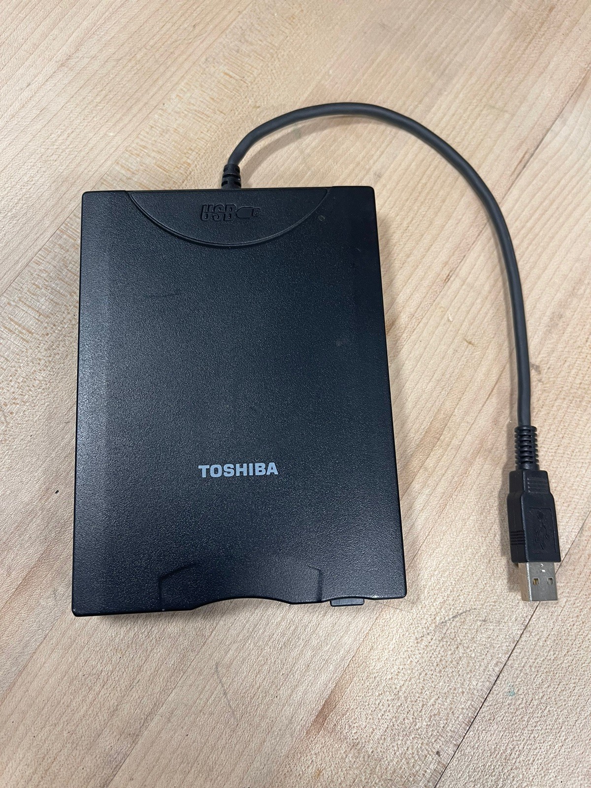 Toshiba PA3214U-2FDD USB External Floppy Disc Drive Wired Tested Working