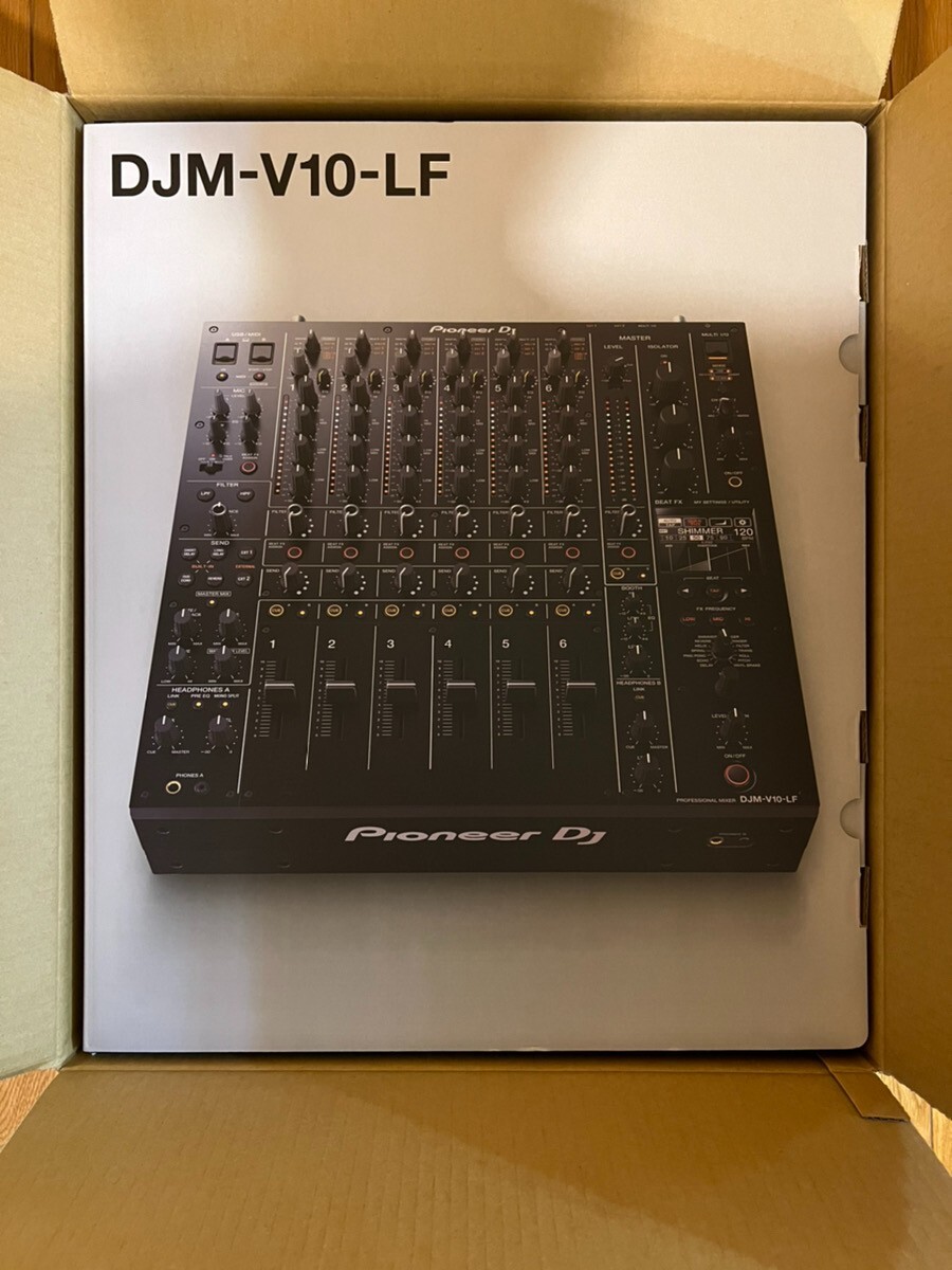 Pioneer DJ DJM-V10-LF 6ch Professional mixer NEW