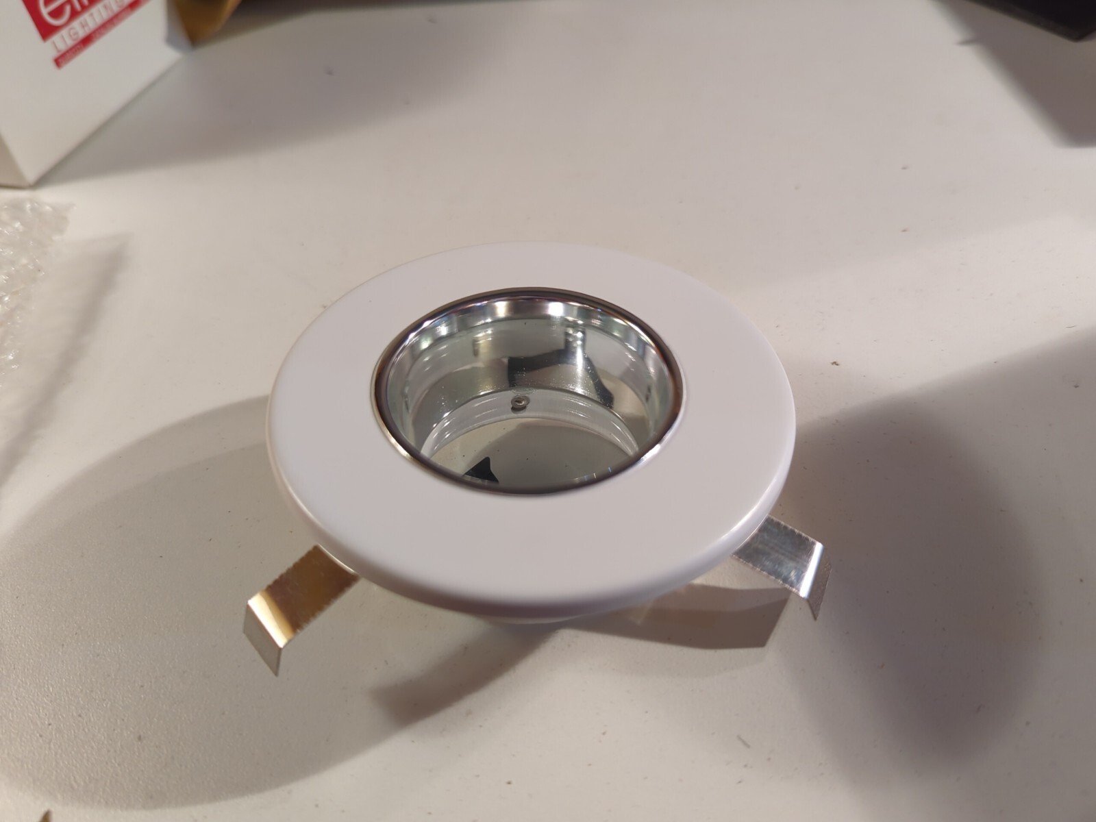 Elite Lighting B1252 2" Reflector Can Trim | White ext., Silver int., Clear lens