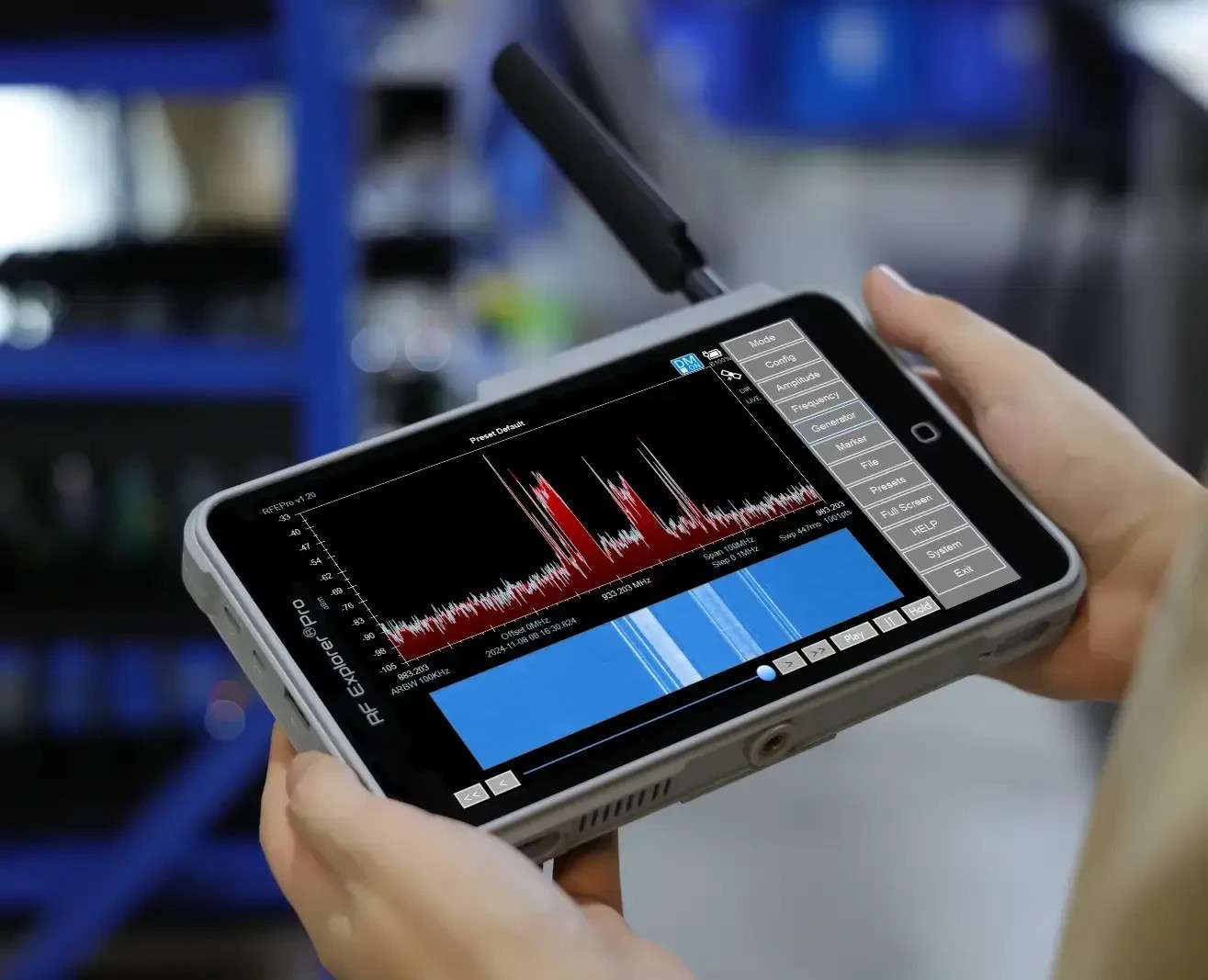 RF Venue RF Explorer Pro Spectrum Analyzer