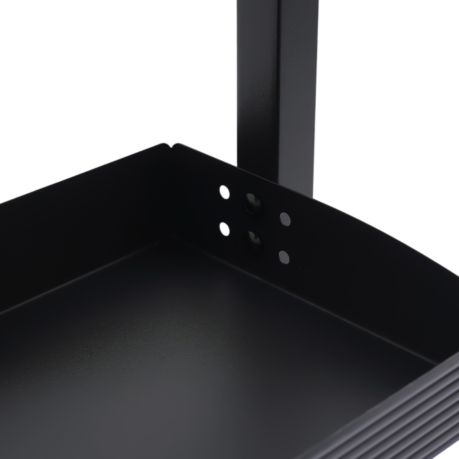 Modern Countertop Desk Shelf, 2-tier Shelving With Adjustable Storage Tray