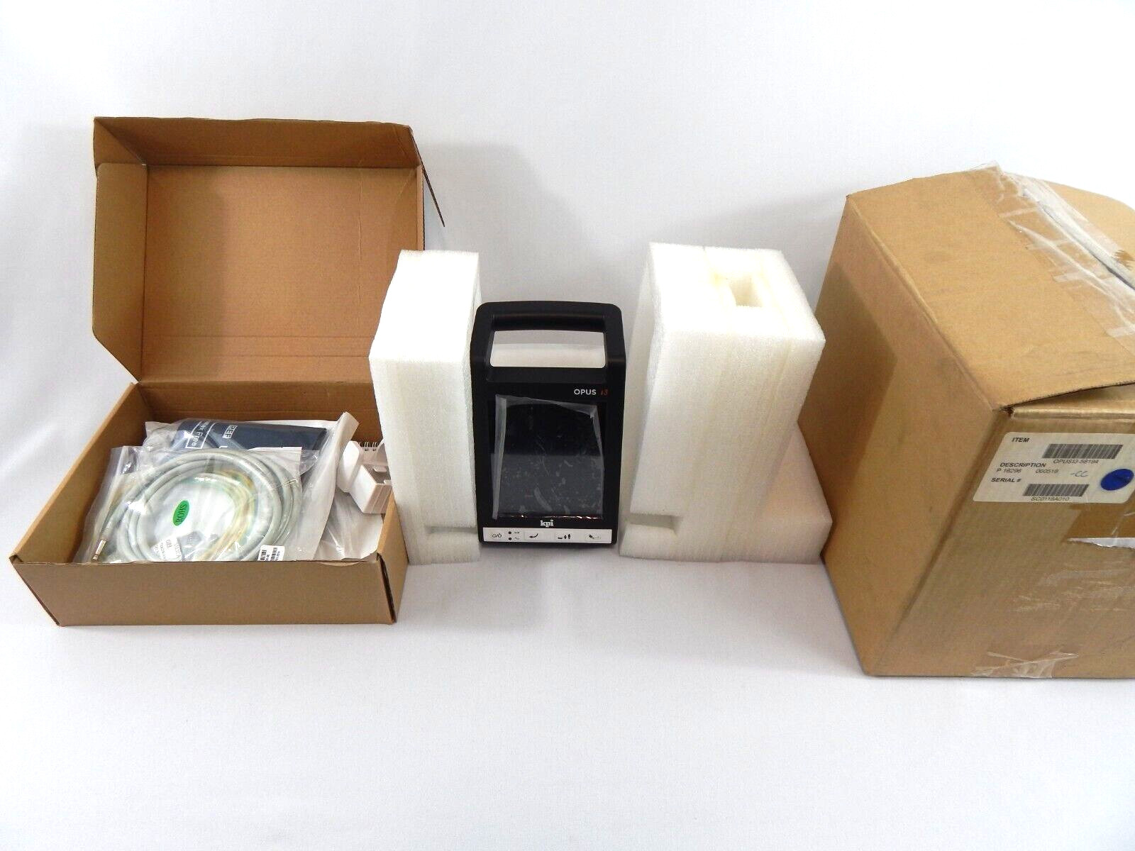 KPI OPUS I3 MONITOR WITH ACCESSORIES & MANUALS