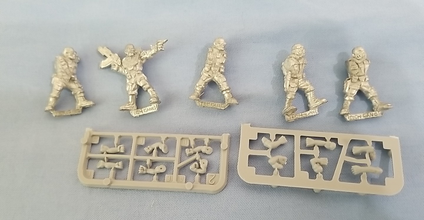 Warhammer Necromunda Confrontation Tech Gang Full Set 1, 2, 3, 4, 5 RARE