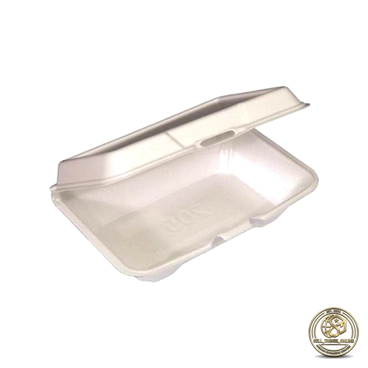Sunset Hinged Container 9x6in 150ct Plastic Clamshell Food Service
