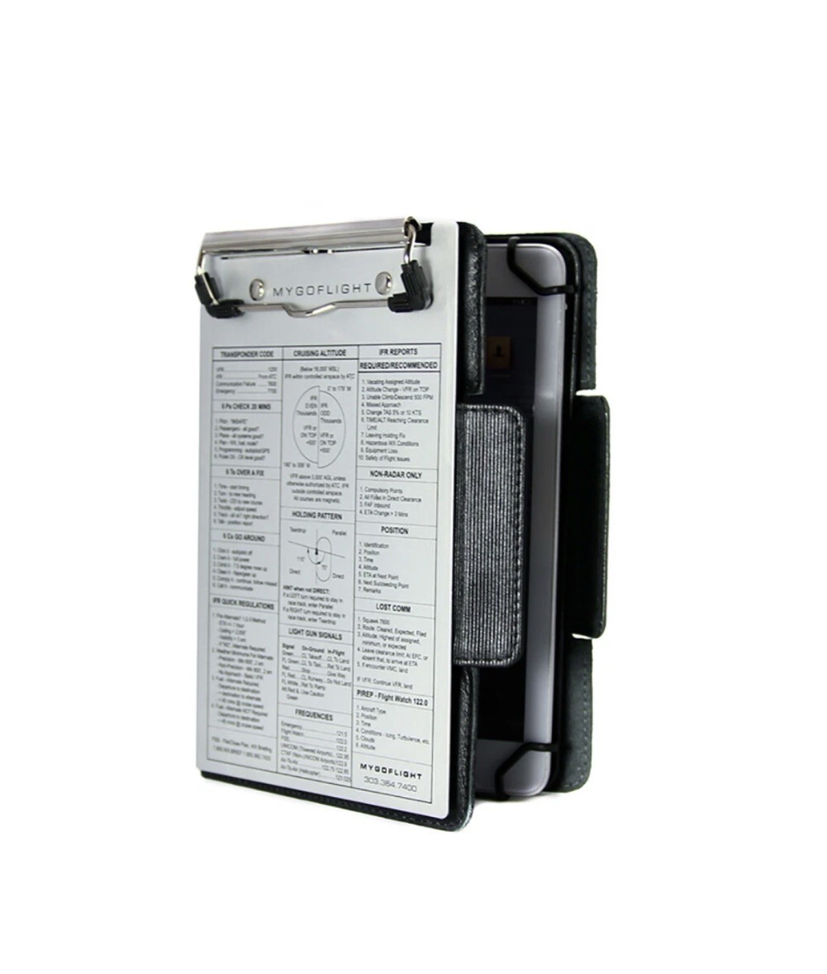 Mygoflight Universal Folio C Full Size Kneeboard iPad Case Kne-1245