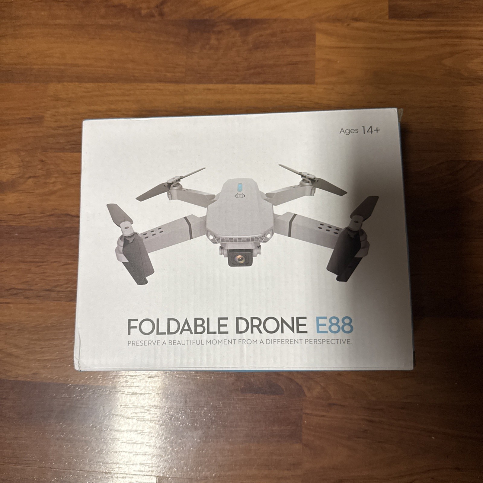 E88 Foldable Ready-to-Fly Drone HD Camera 50X Zoom Obstacle Avoidance Bag