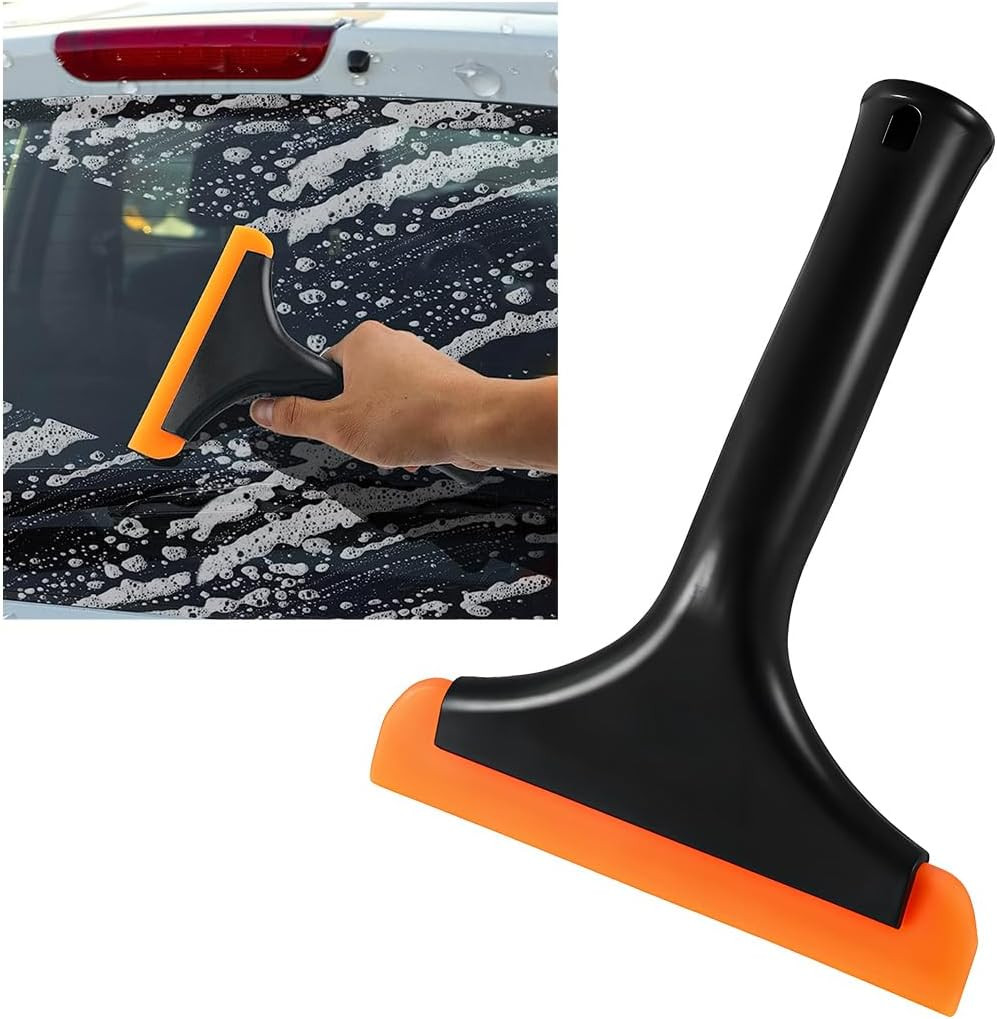 Mini Silicone Window Squeegee for Car Windshield Mirror Shower Glass Cleaning