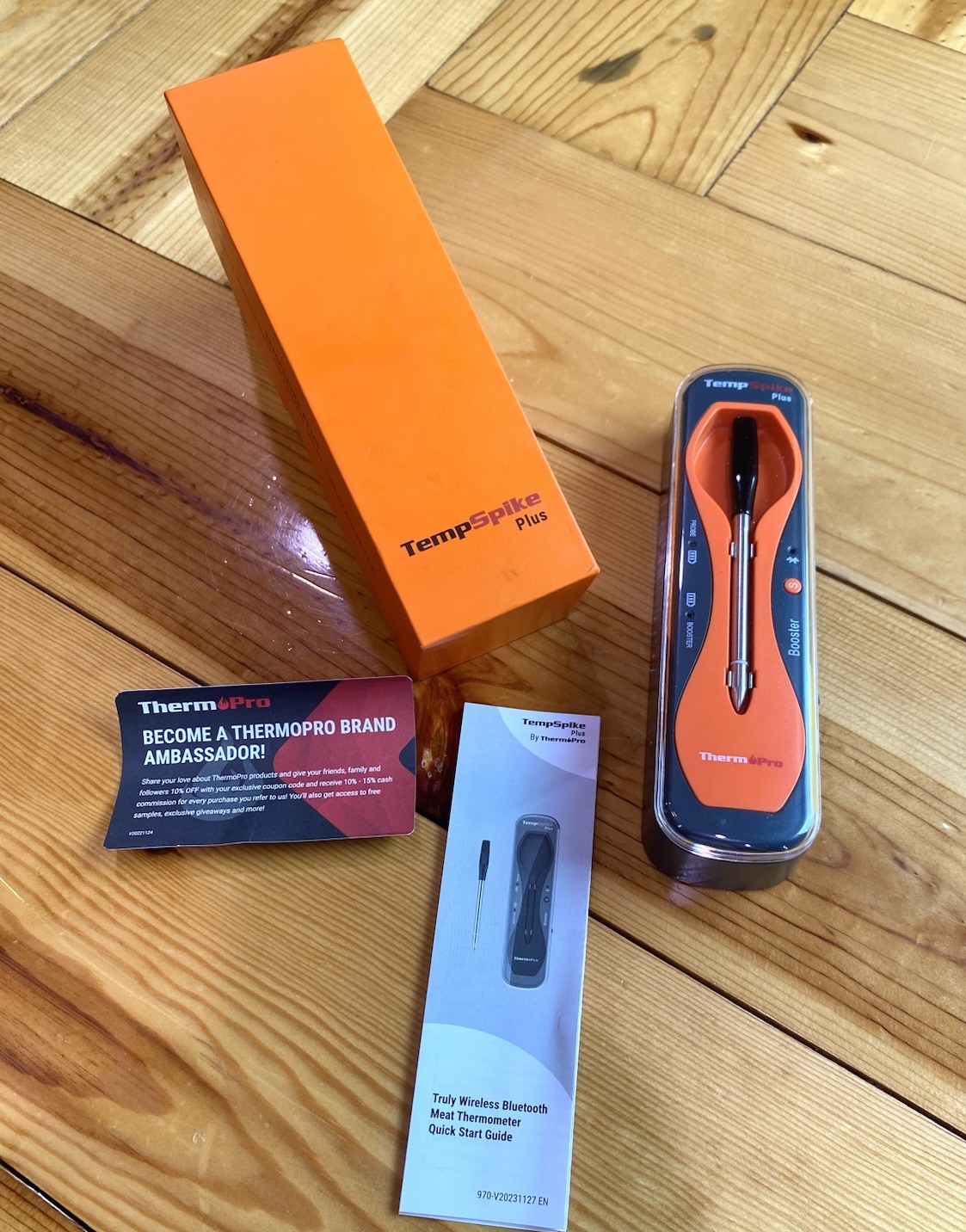 ThermoPro Temp Spike Plus Wireless Bluetooth Meat Thermometer -Never Used (TP970