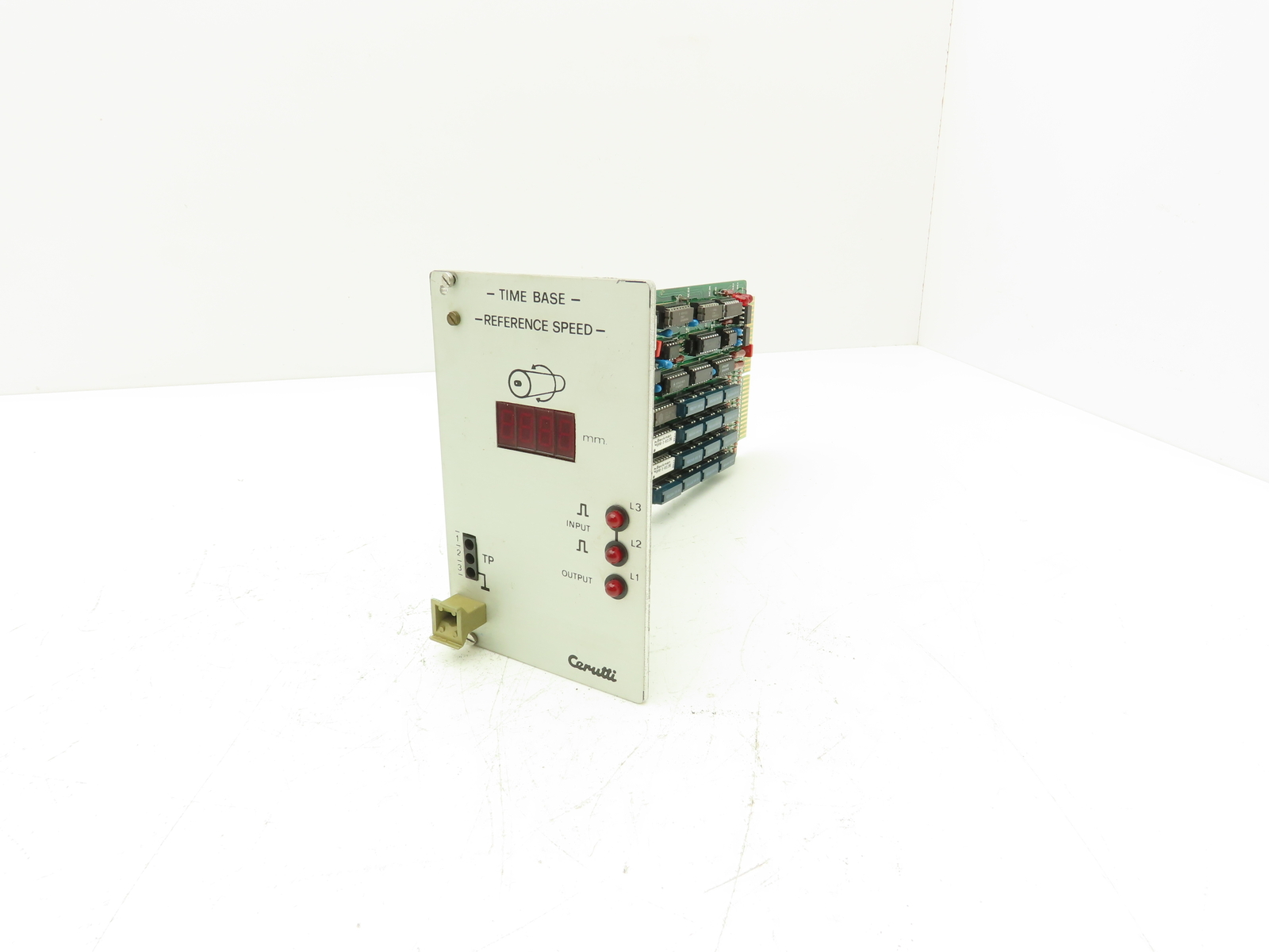 Cerutti 28051 51110 Chassis Mount Time Base Reference Speed Module