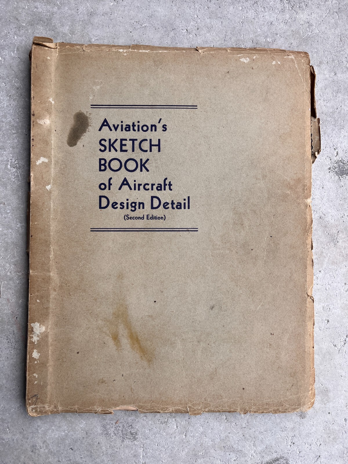 Aviation's Sketch Book of Aircraft Design Detail 2nd Edition 1940s WWII AAF era
