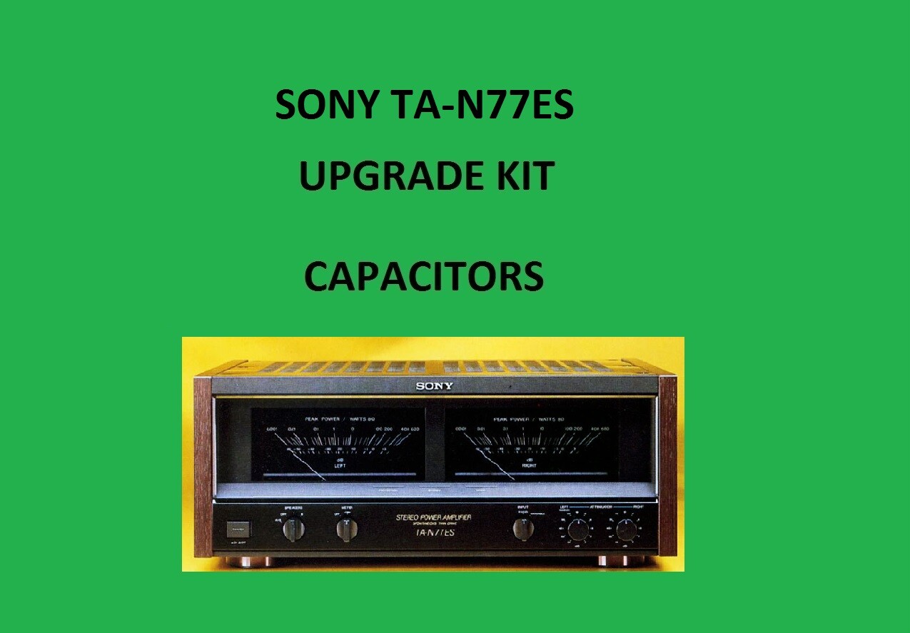 Power Amplifier SONY TA-N77ES Repair KIT - all capacitors