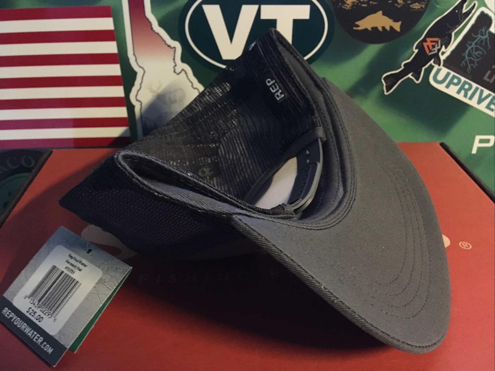 RepYourWater Vermont Brook Trout trucker hat