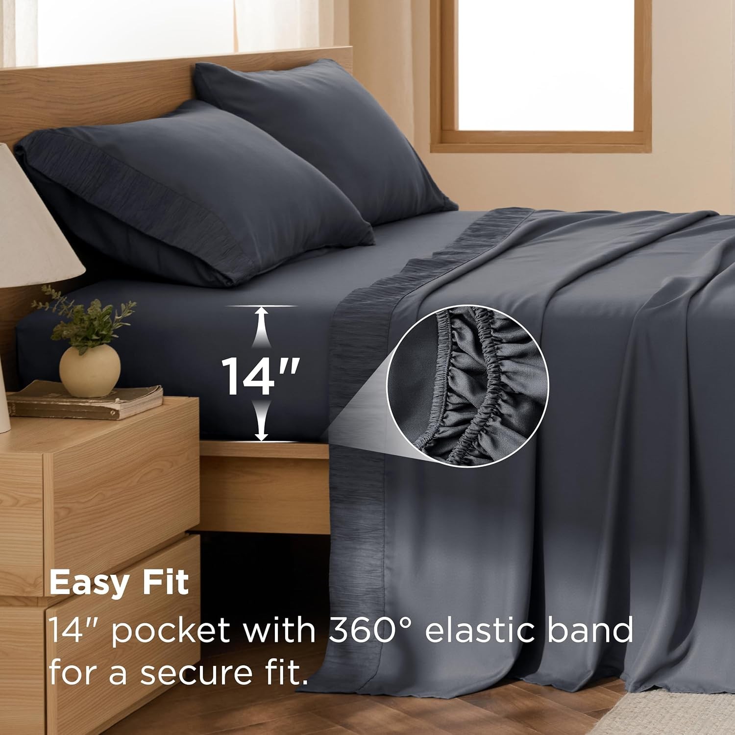 King Size Microfiber Sheet Set