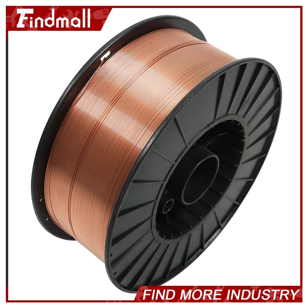 Findmall Mild Steel MIG Welding Wire - 44 Lbs Roll ER70S-6 .030" (0.8 mm) New