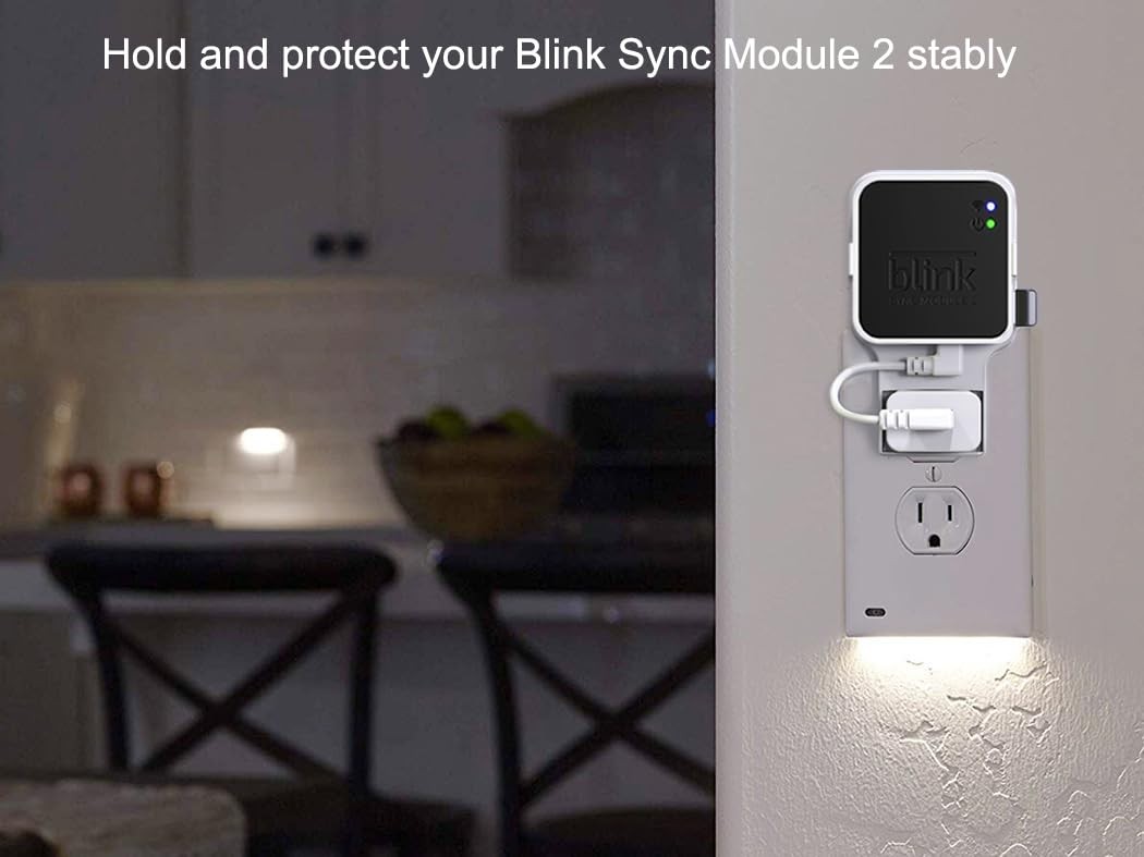 256GB USB Flash Drive with Wall Mount for Blink Security System - Space-Saving