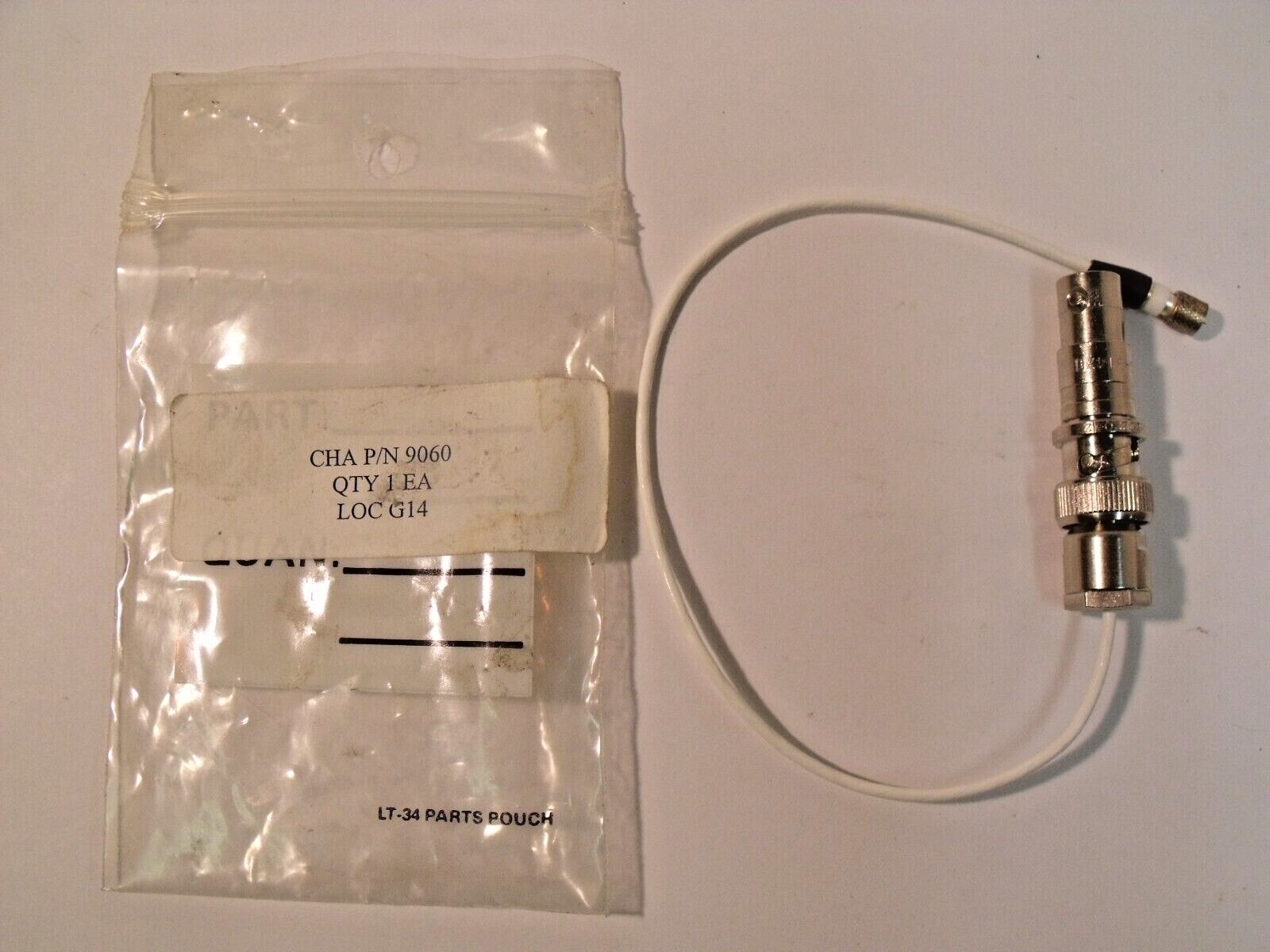 New CHA Industries 9060 BNC Cable Assembly