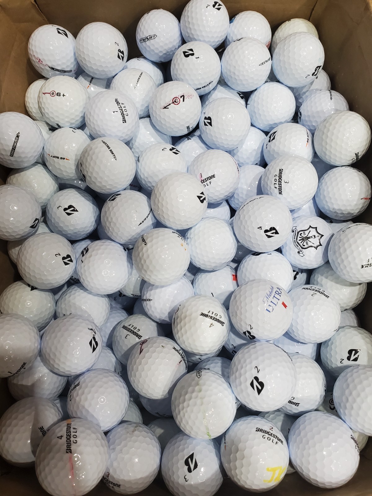 Bridgestone Mix AAAA Near Mint 24 Used Golf Balls 4A