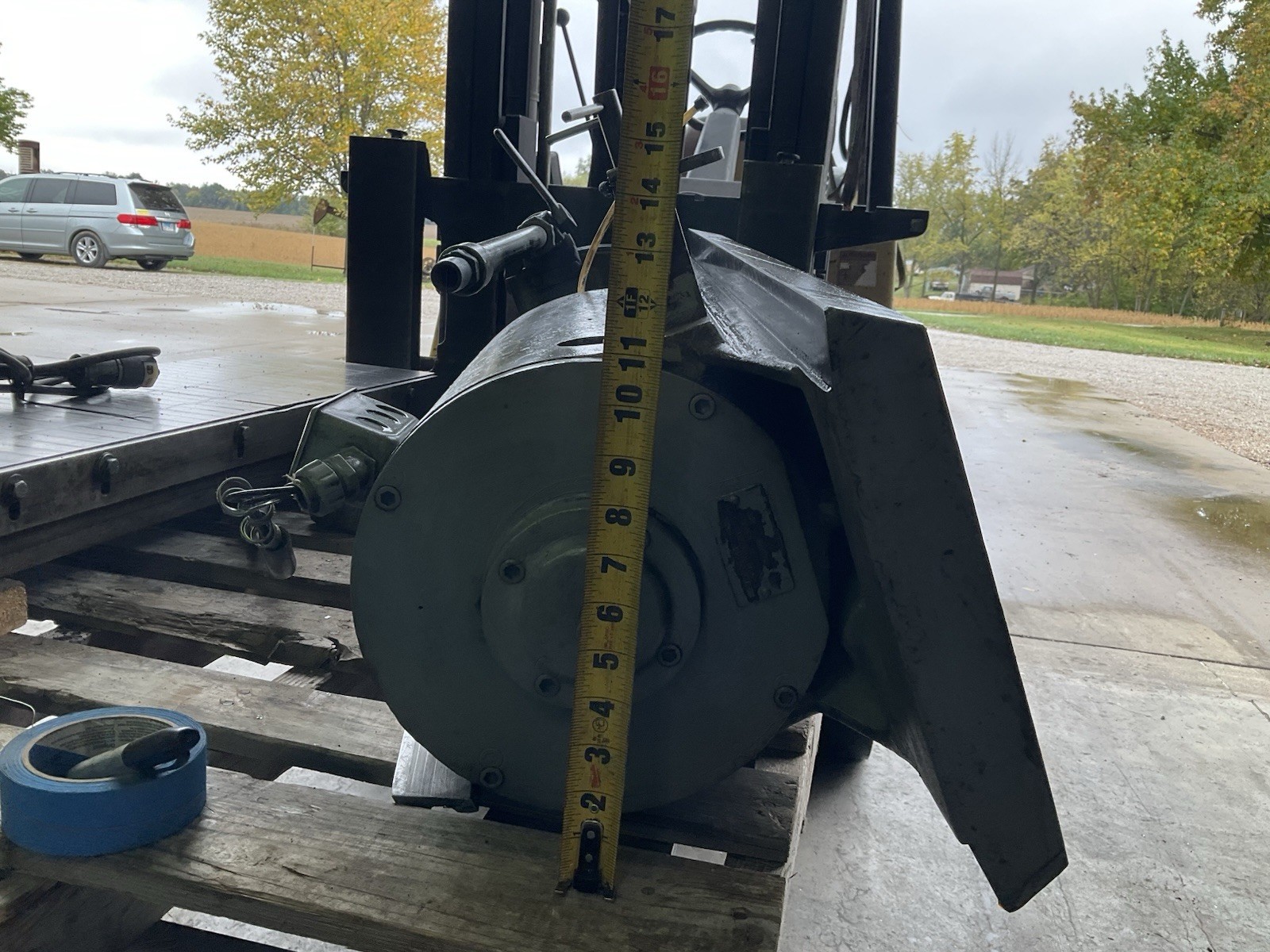 Thompson 12" x 36" Surface Grinder Spindle + Motor Only Type L 5 HP