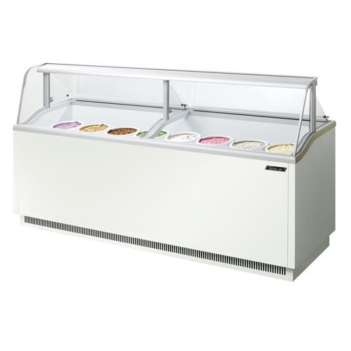 Turbo Air TIDC91WN 89 in White Ice Cream Dipping Cabinet