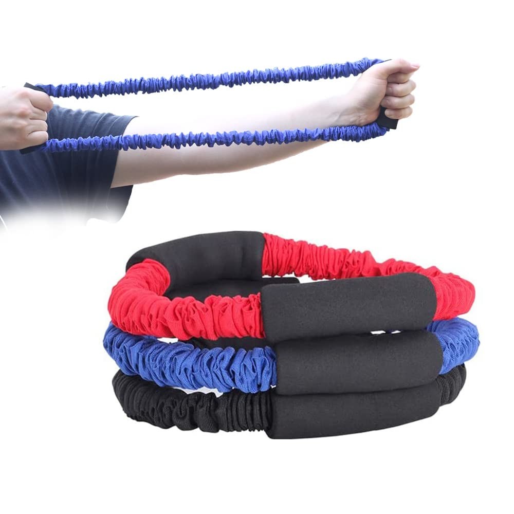 ARCHERY BOW TRAINER RUBBER STRETCH BANDS 25–45 LB DRAW STRENGTH TRAINING DEVICE