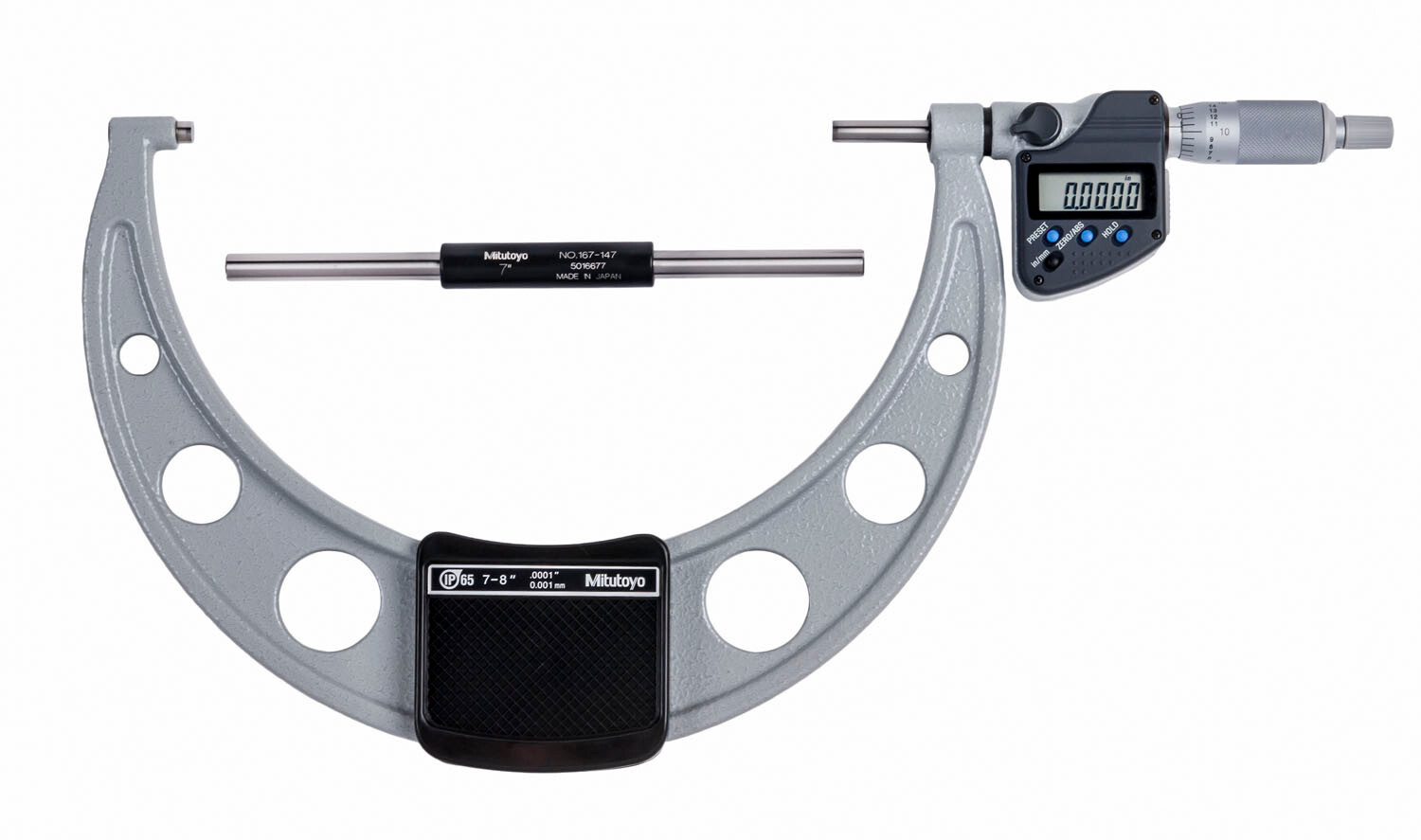 Mitutoyo 293-353-30 - 7" - 8"/200mm Digimatic Mic. RA .0005, IP65 SPC