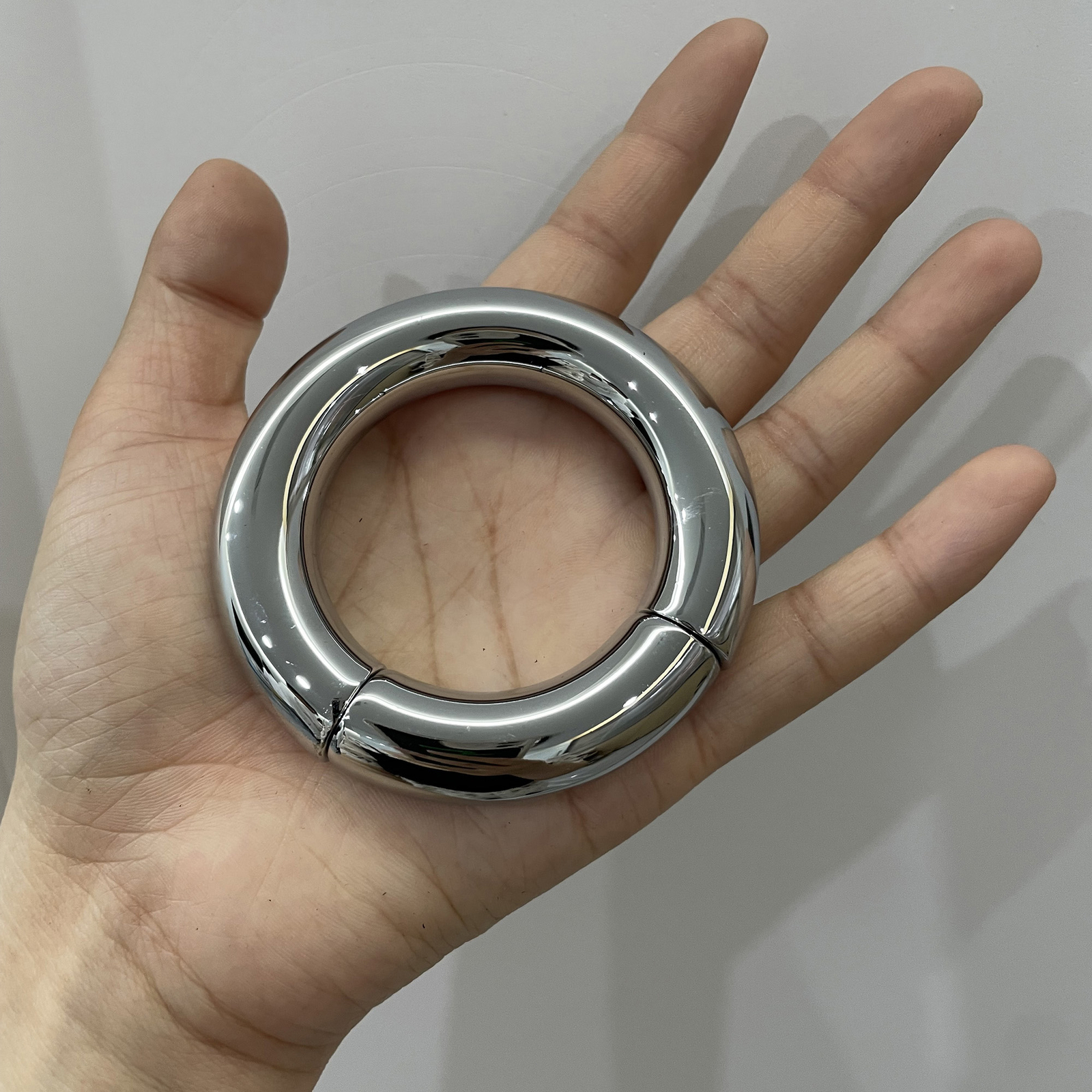 Male Stainless Steel Ball Stretcher Weight Heavy Magnetic Ball Stretching Weight