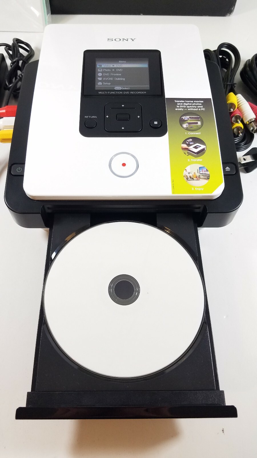 Sony DVD Recorder VRD-MC5 Multi-Function Bundle DVD-R Tested - Region Free✅