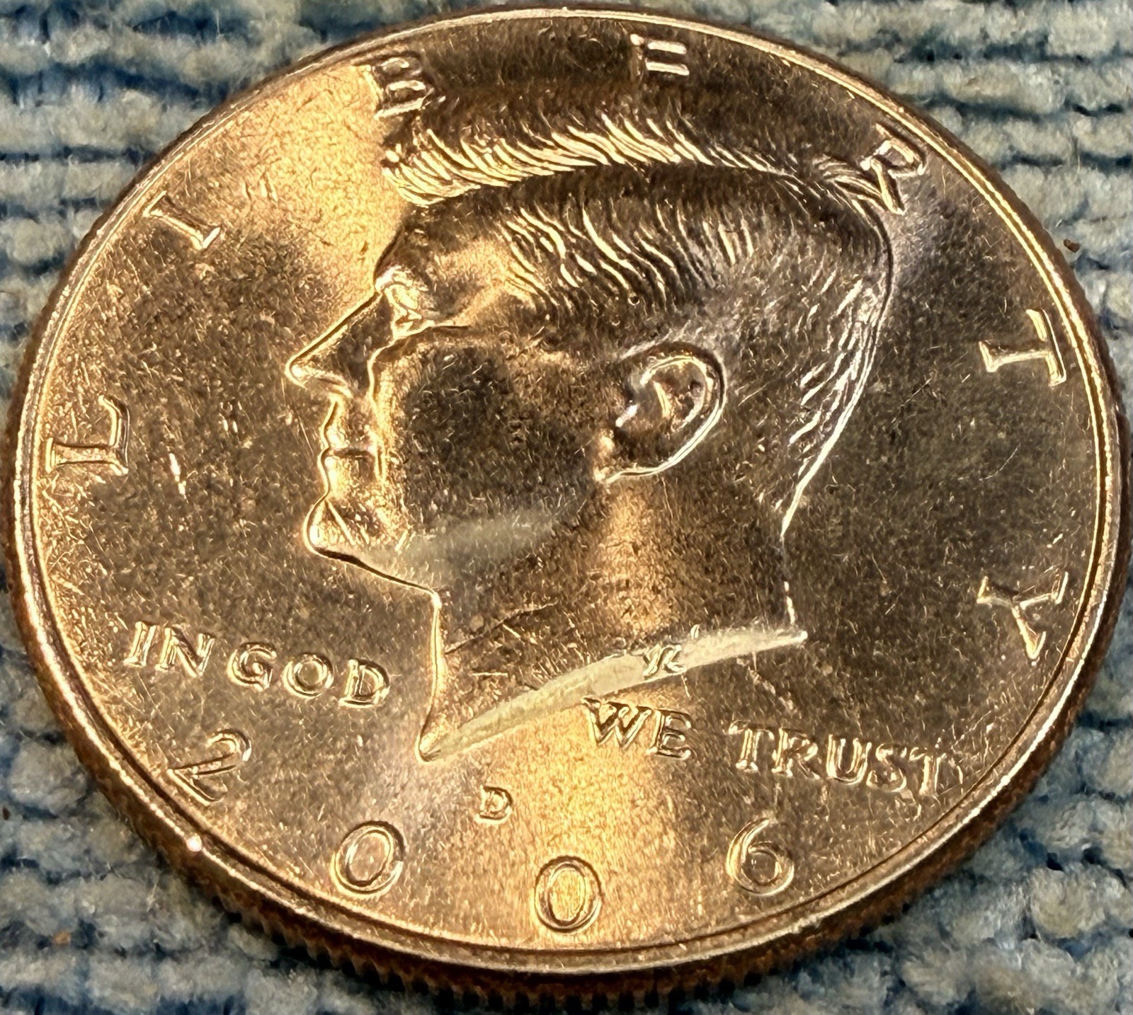2006-D Kennedy Half Dollar Coin Great Condition Uncirculated See Pictures