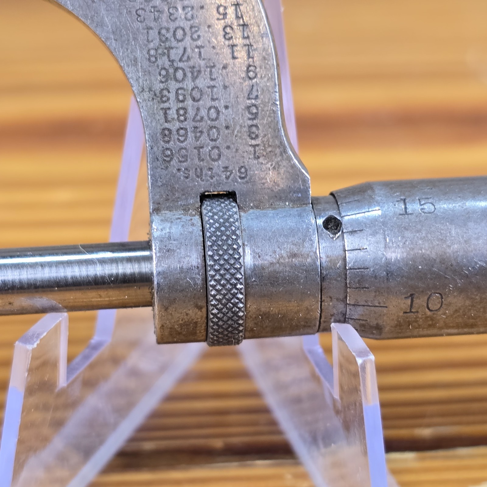 Vintage Starrett No. 3 Outside Micrometer T0145