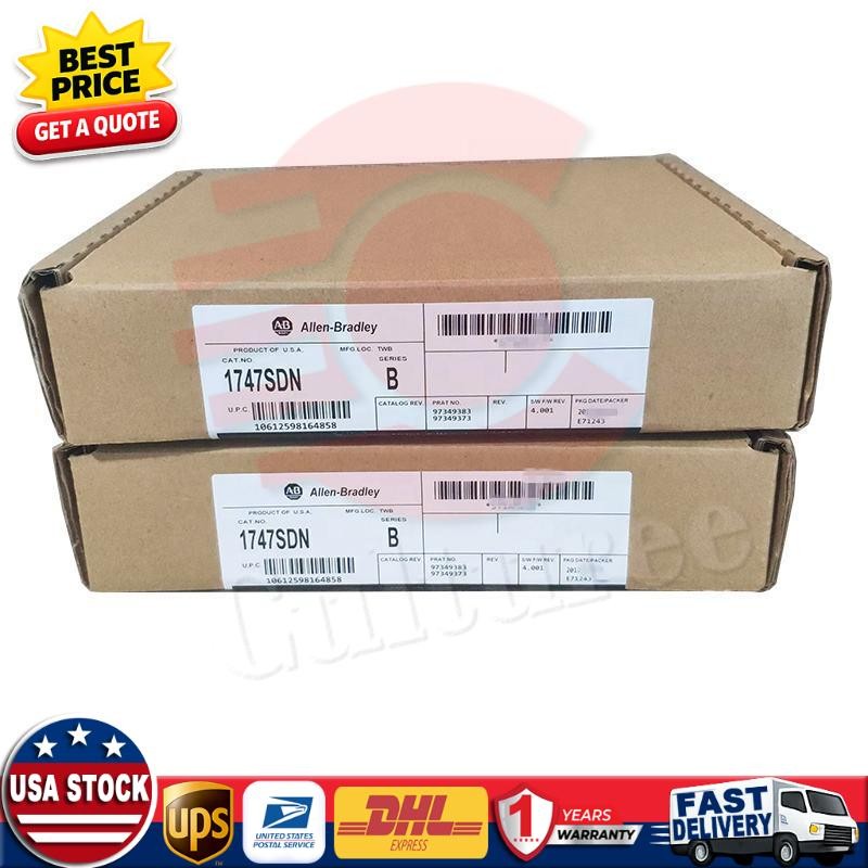 Factory Sealed AB 1747-SDN SER B SLC 500 DeviceNet Scanner Module US Free Tax