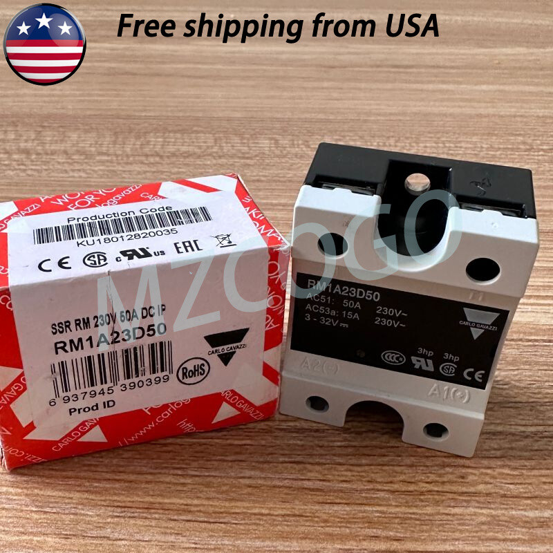 qty:2pcs Solid State Relay For RM1A23D50 3-32V New