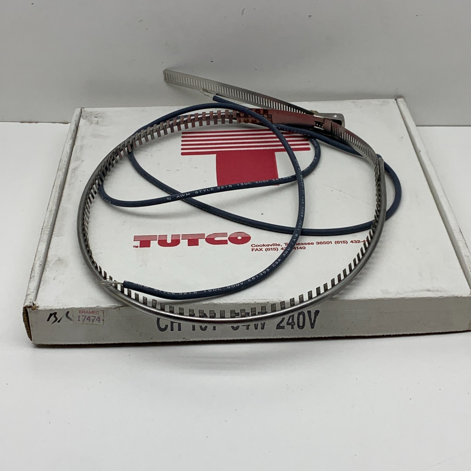 Tutco CH101 54W 240V Wrap Around Crankcase Compressor Heater 240-Volt
