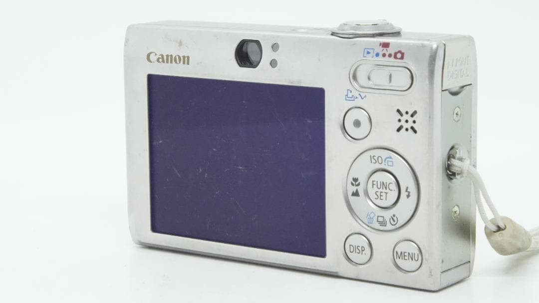 Canon IXY Digital 25 IS Silver Compact Digital Camera Tested Working Japan