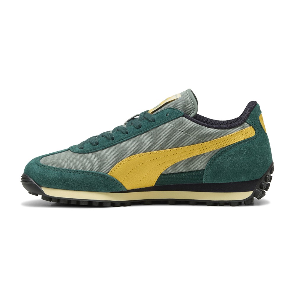 PUMA Easy Rider Weathered Mens Green, Grey, Yellow Sneakers Casual Shoes 4003970