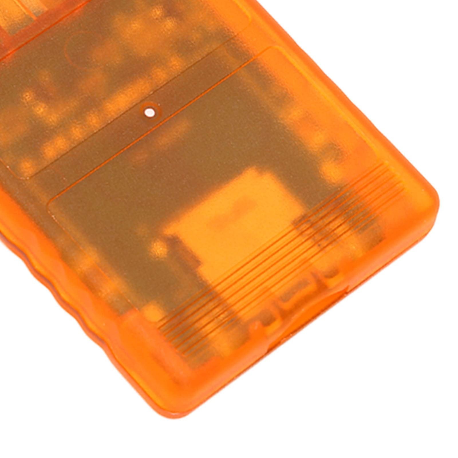 SD Card Adapter for PS2 - Memory Card Expansion, SIO Replacement Reader, Orange