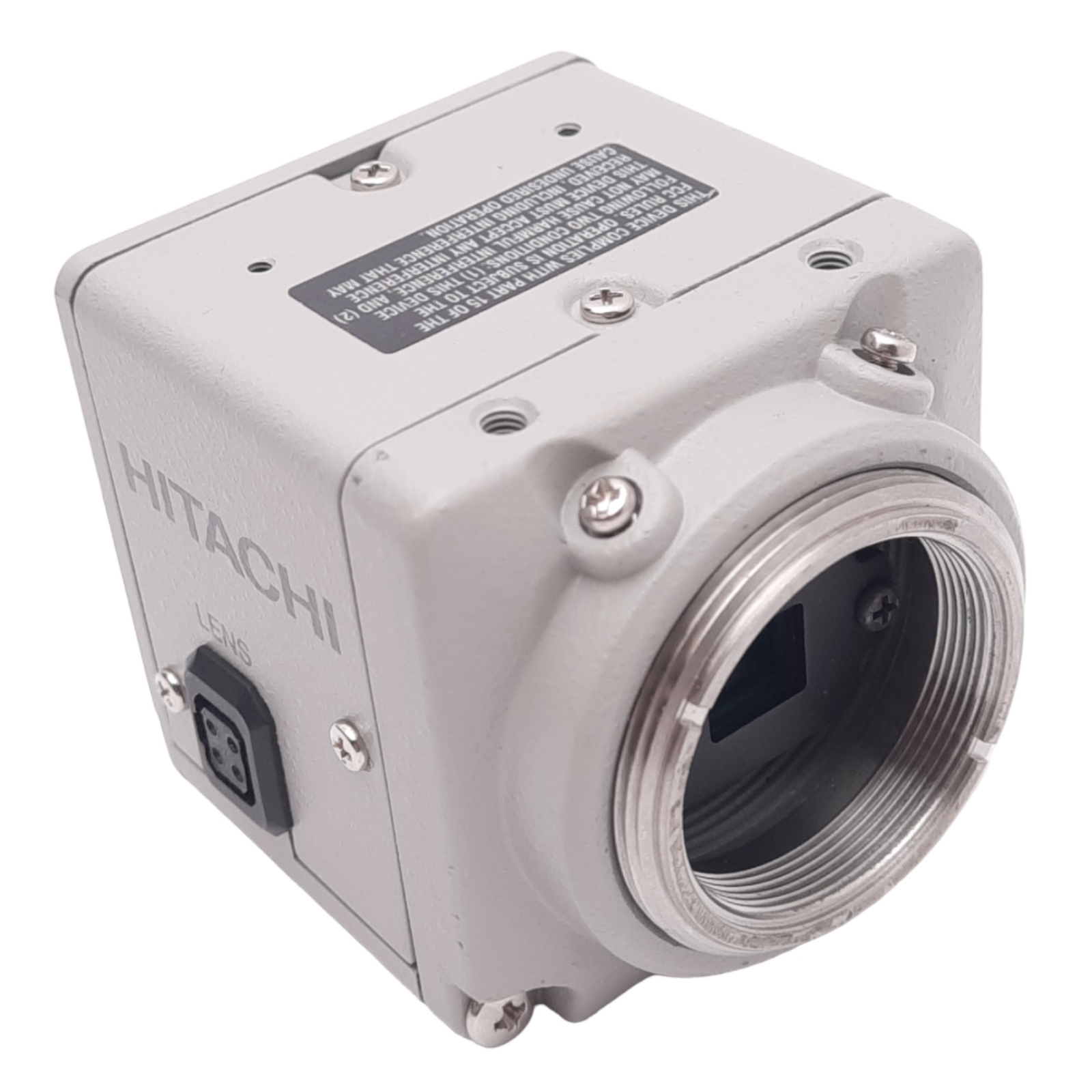 Hitachi KP-D20AU Compact CCD Color Camera, 1/3in, 811x508, 12VDC, CS-Mount
