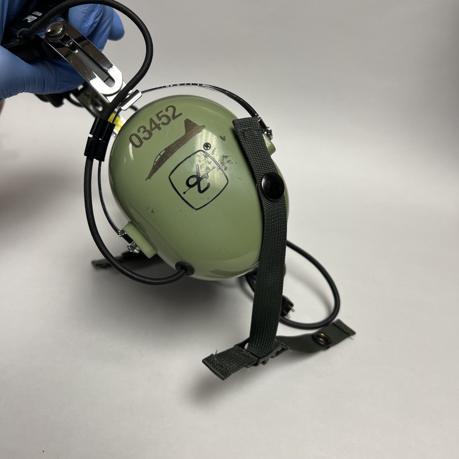 David Clark Aircraft pilot Aviation Headset Model H7010 (Headset Only)