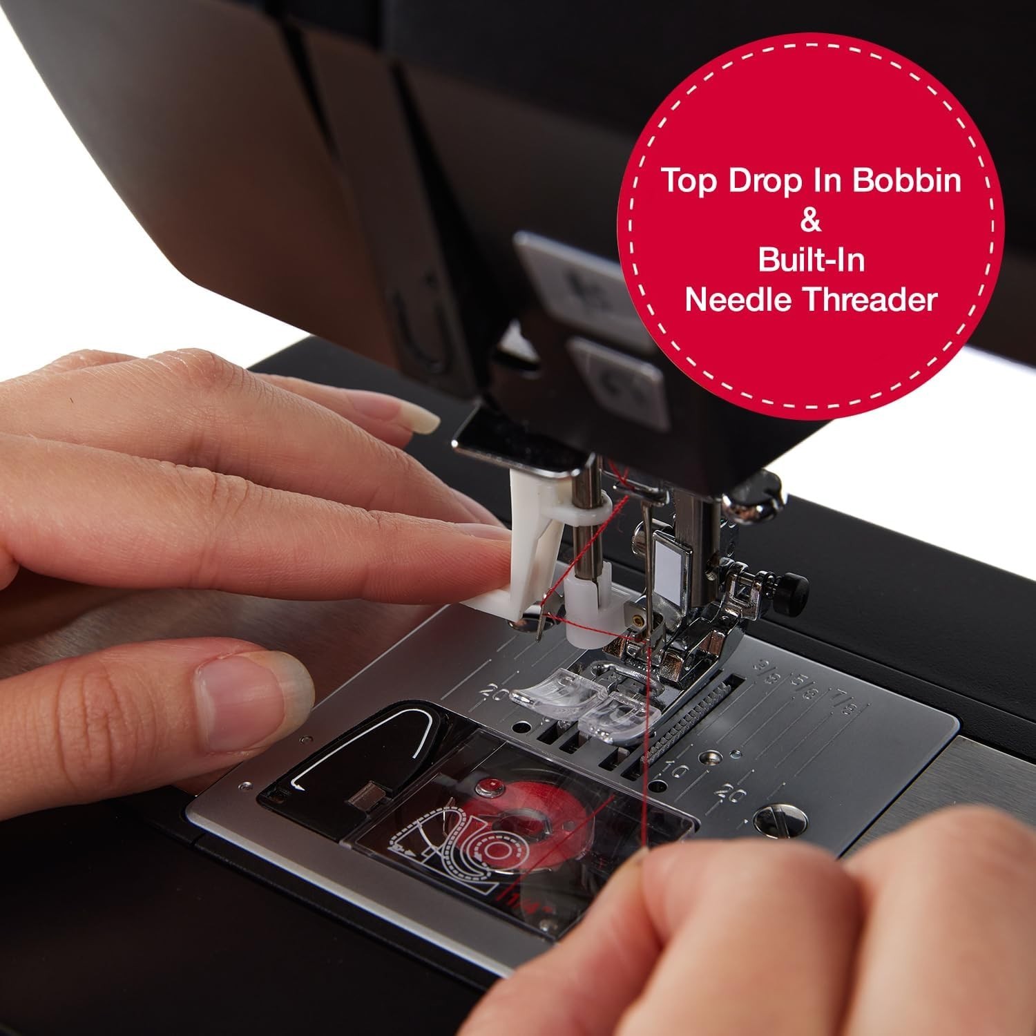 Heavy Duty 6600C Sterling Sewing Computerized Machine + Accessory | 100 Built-In