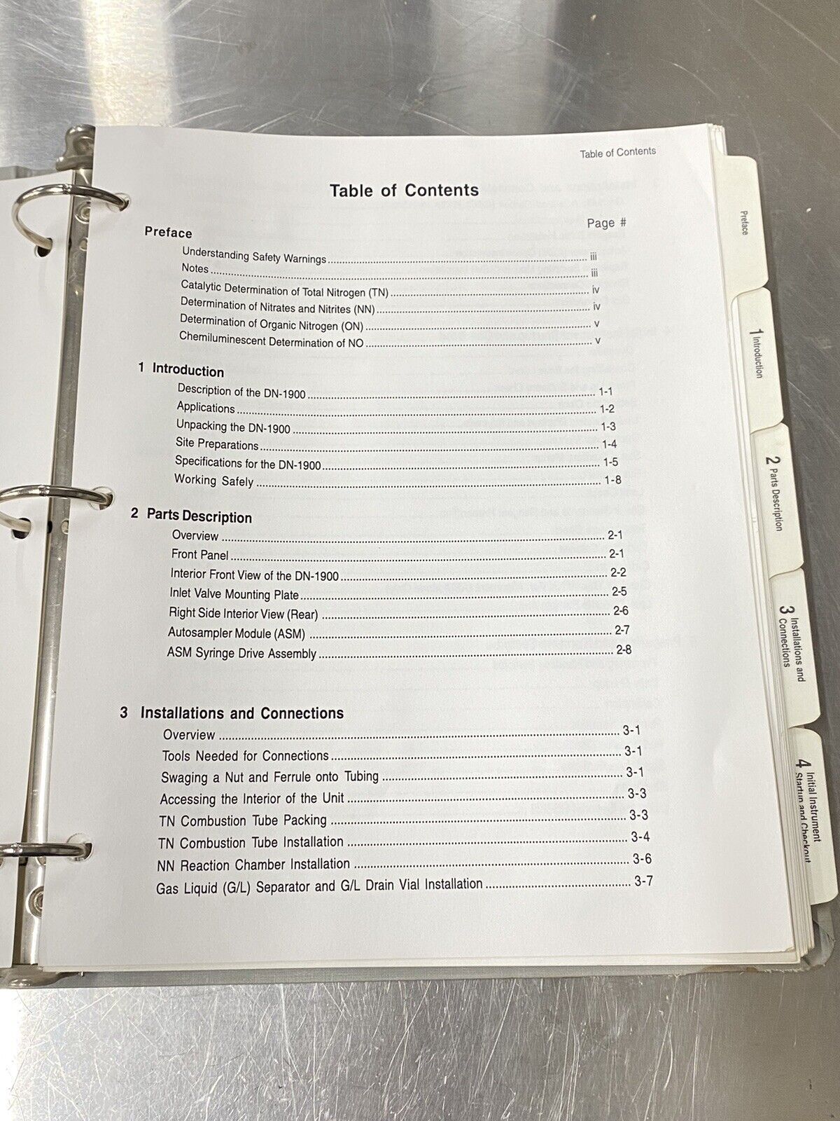 Tekmar-Dohrmann DN-1900 - Users Guide / Instruction Book / Manual