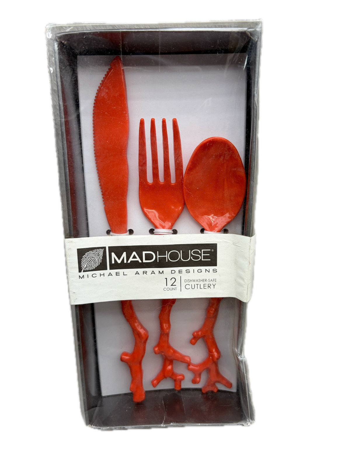 Madhouse 12 Piece Cutlery Set From the Michael Aram Coral collection