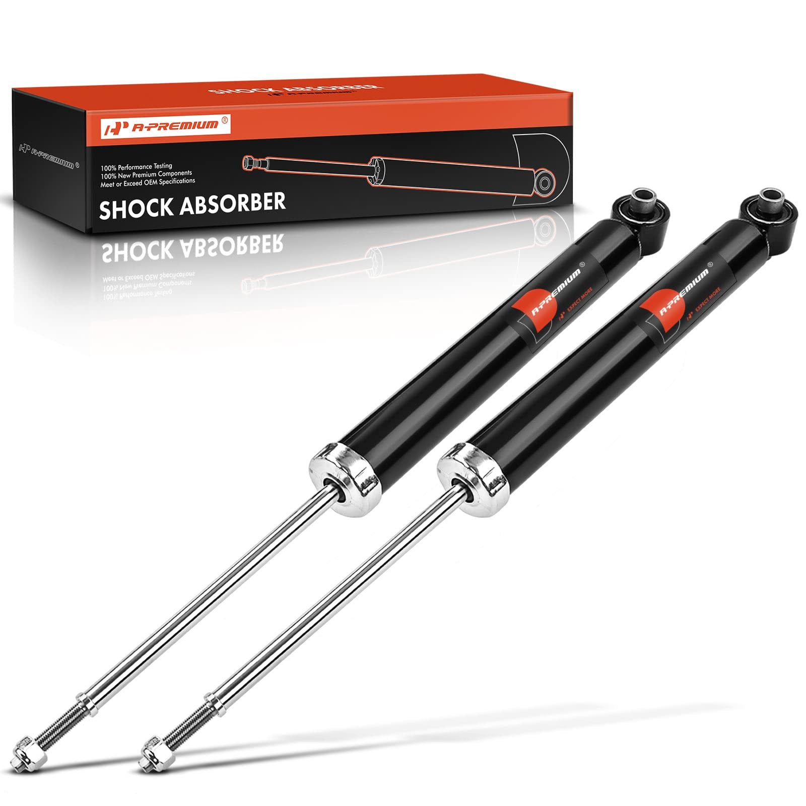 A-Premium Rear Shock Absorbers Compatible with Kia Sportage 2011-2016 (AWD) & Hy
