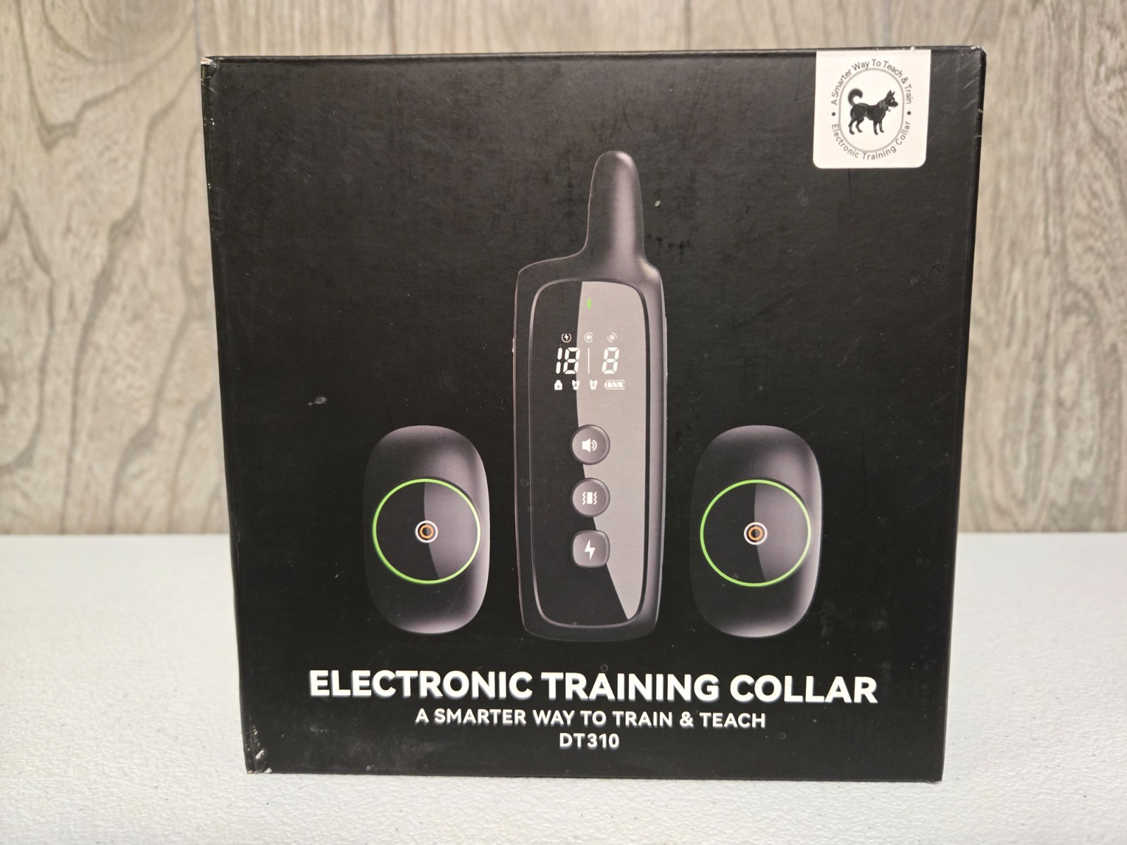 Woehraed 2PACK Dog Electric Training Collars Remote Waterproof E-Collar - White